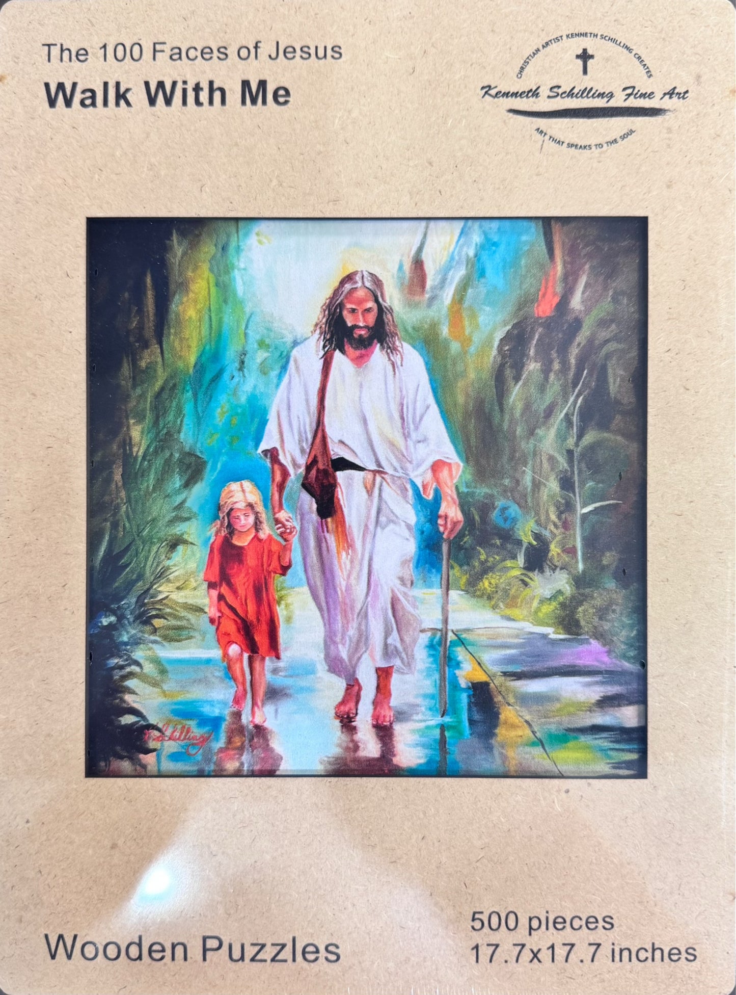 Walk with Me, P006 High Strategy Wooden Puzzle