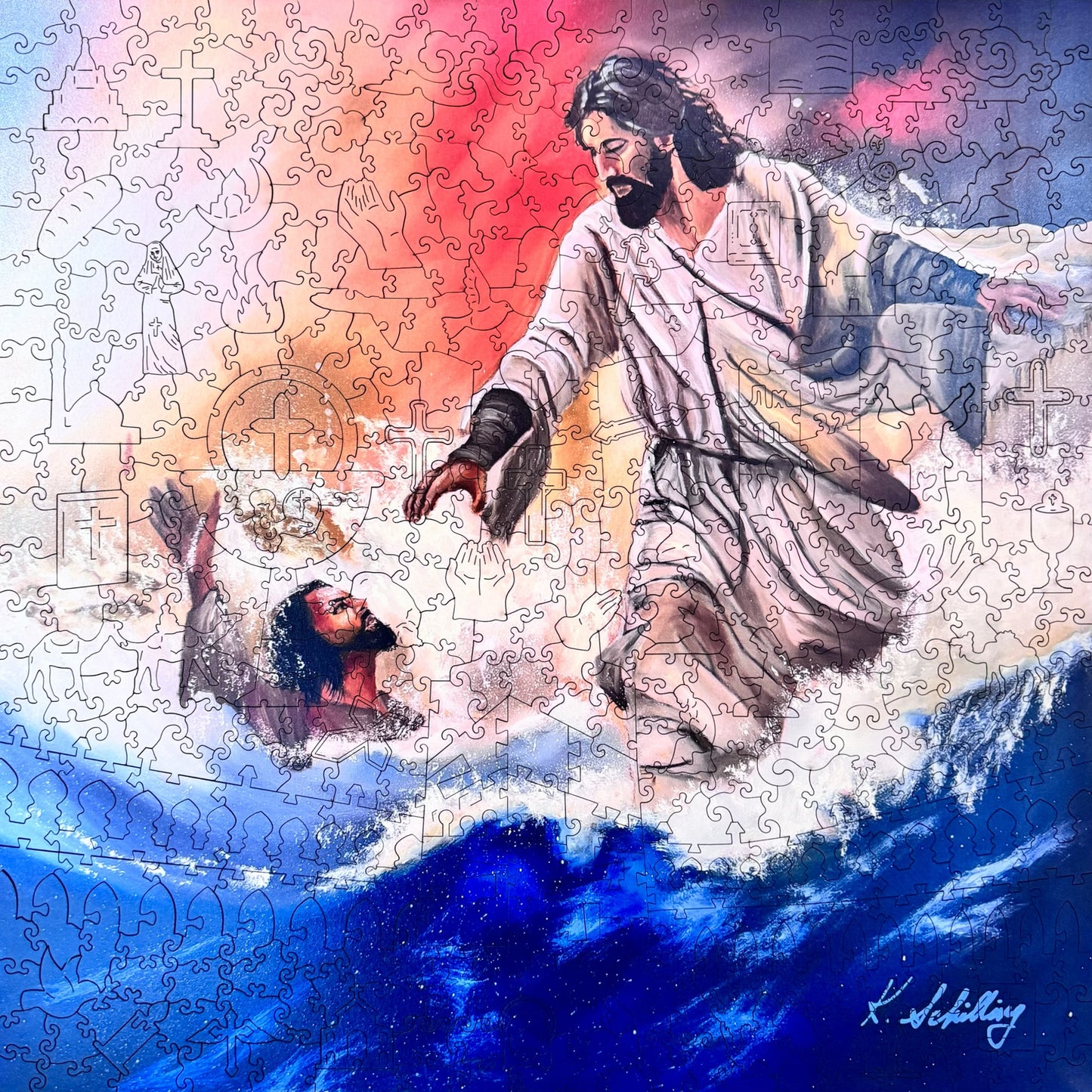 Peter's Redemption, P009 High Strategy Wooden Puzzle