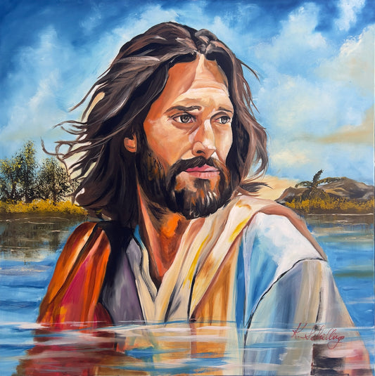 The Baptism: Pearlescent Print