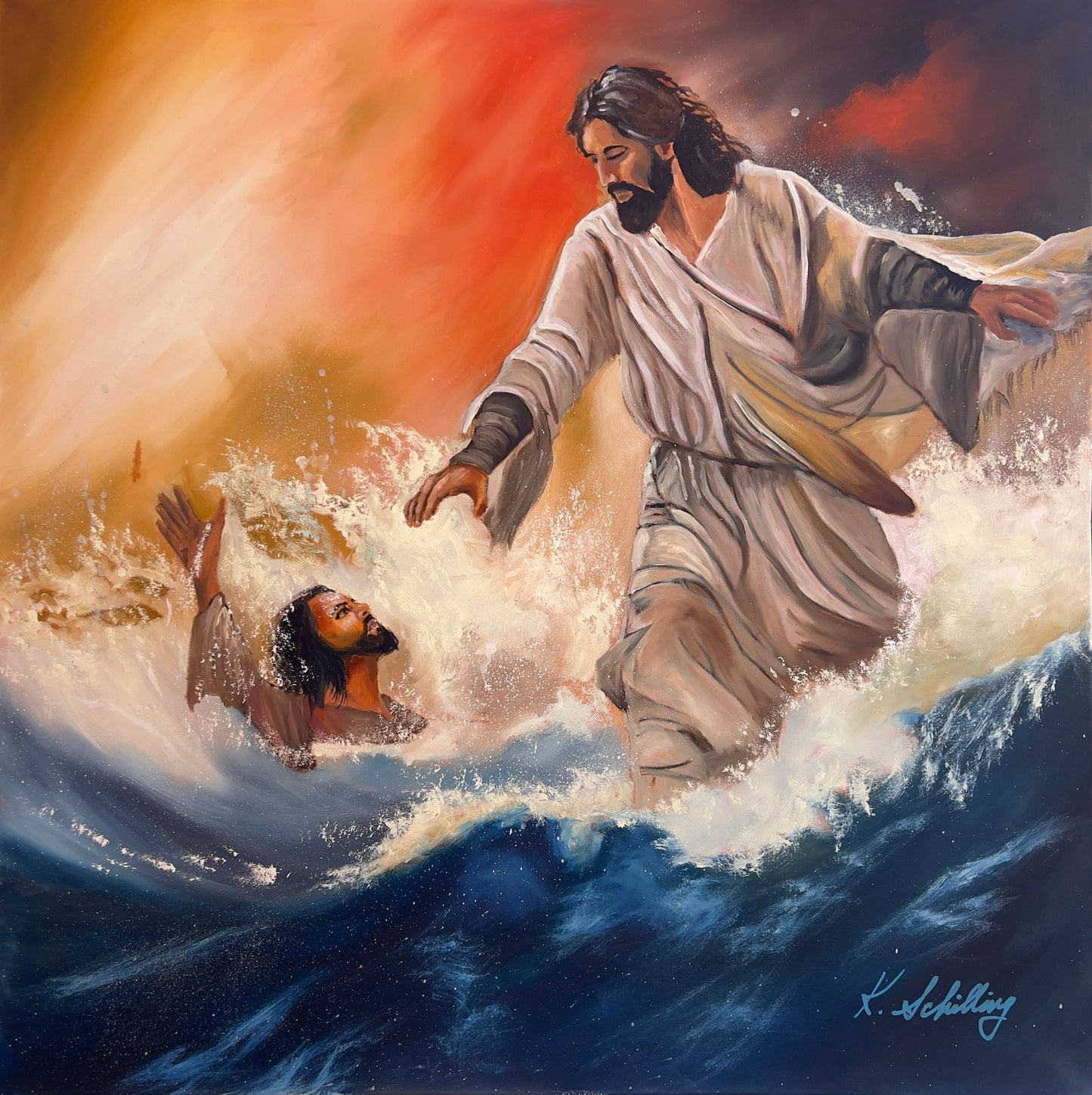 Peter's Redemption: Pearlescent Print (Copy)