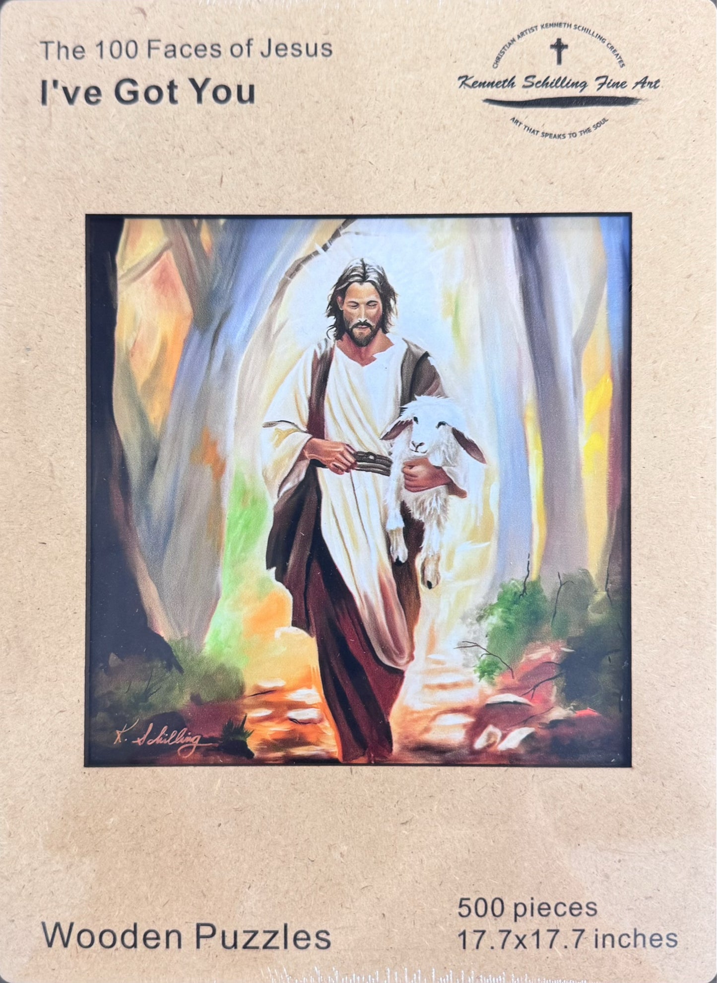 I've Got You, P002 High Strategy Wooden Puzzle.