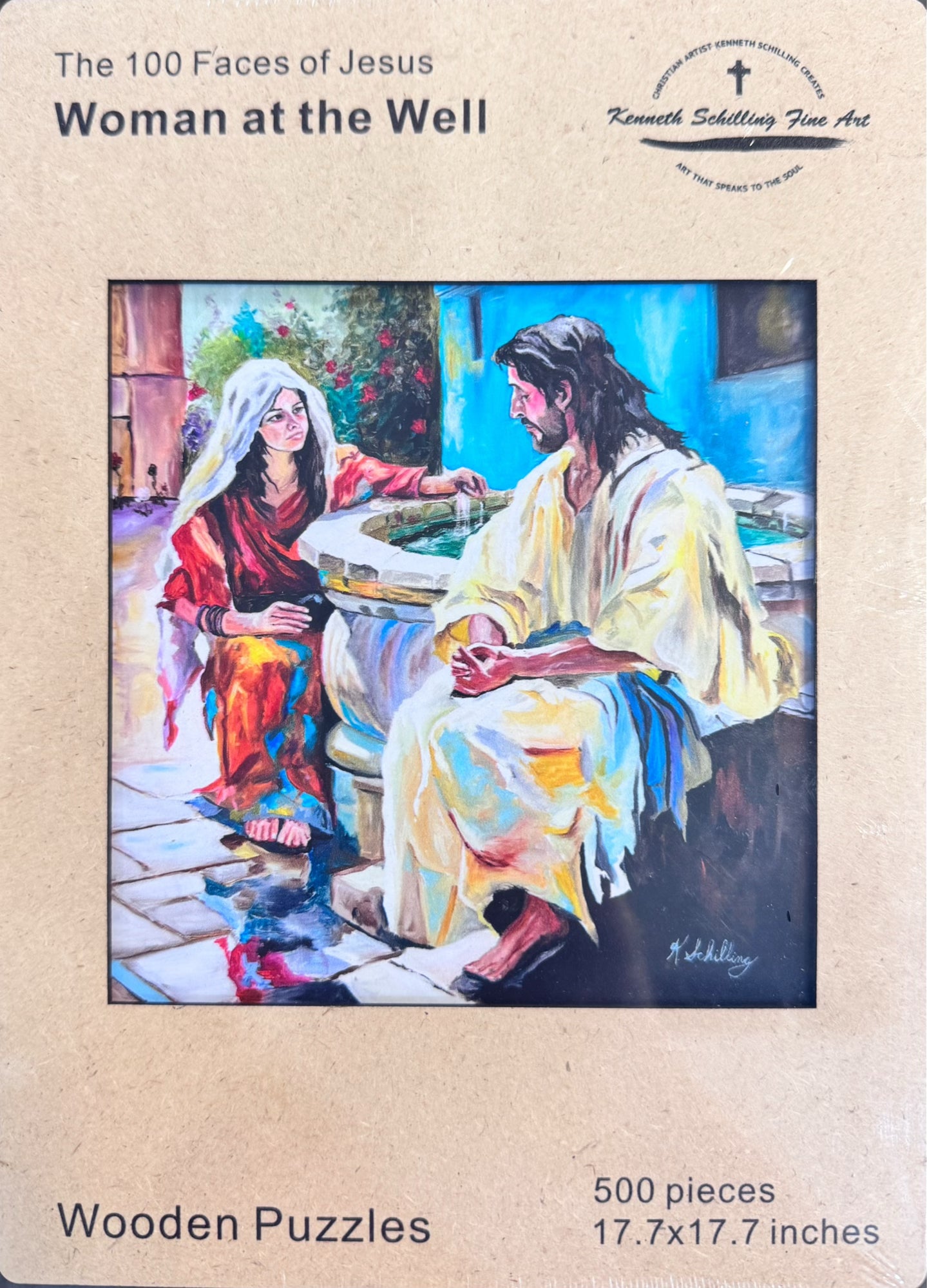 The Woman at the Well, P010 High Strategy Wooden Puzzle