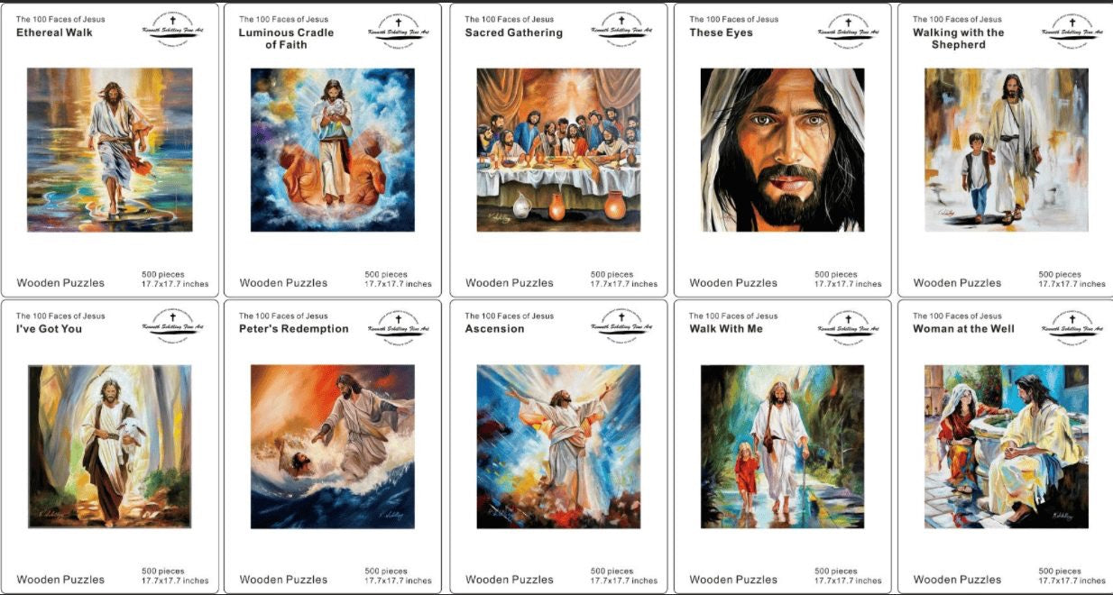 Ethereal Walk, P007 High Strategy Wooden Puzzle