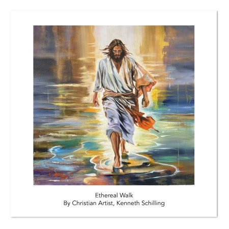 Ethereal Walk, Greeting Card