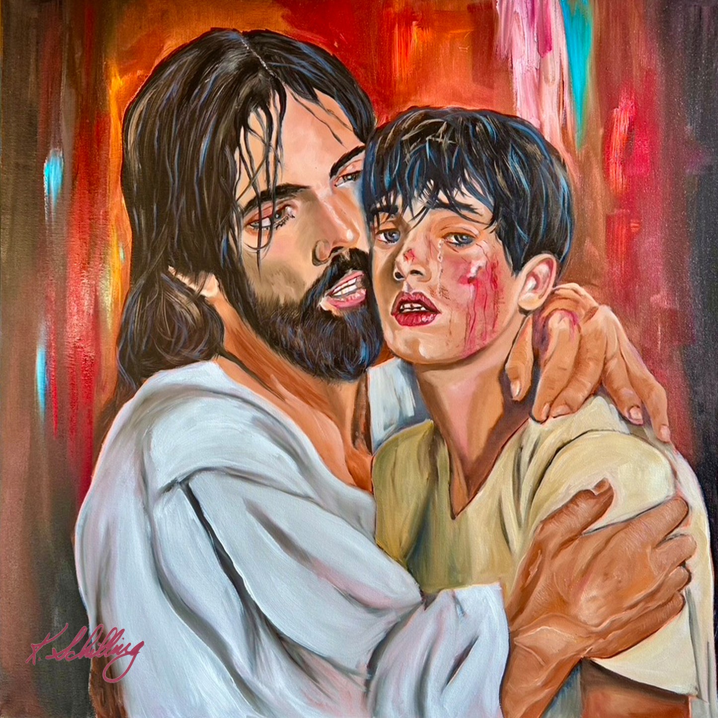 Sanctuary of Gentle Compassion: Pearlescent Print