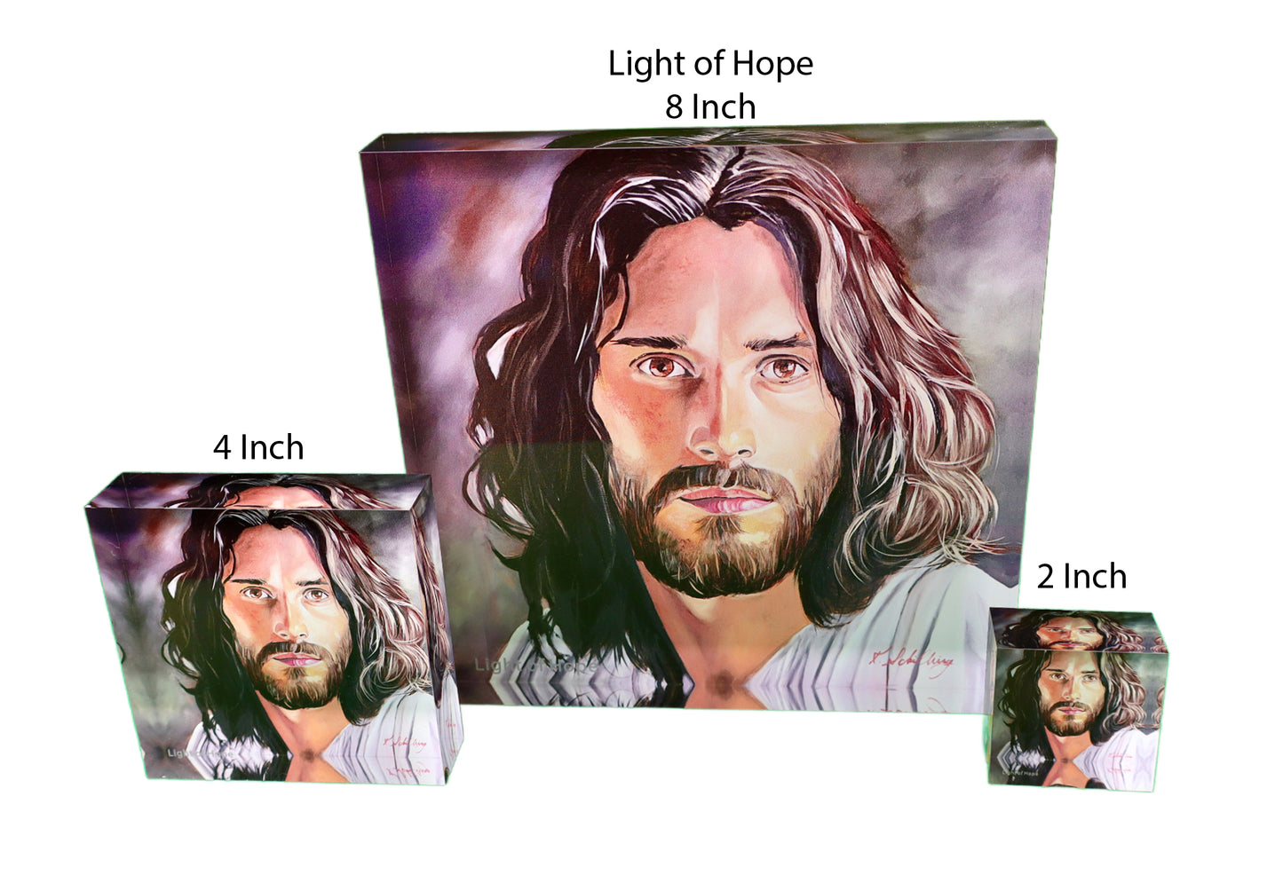 Light of Hope, Acrylic Blocks