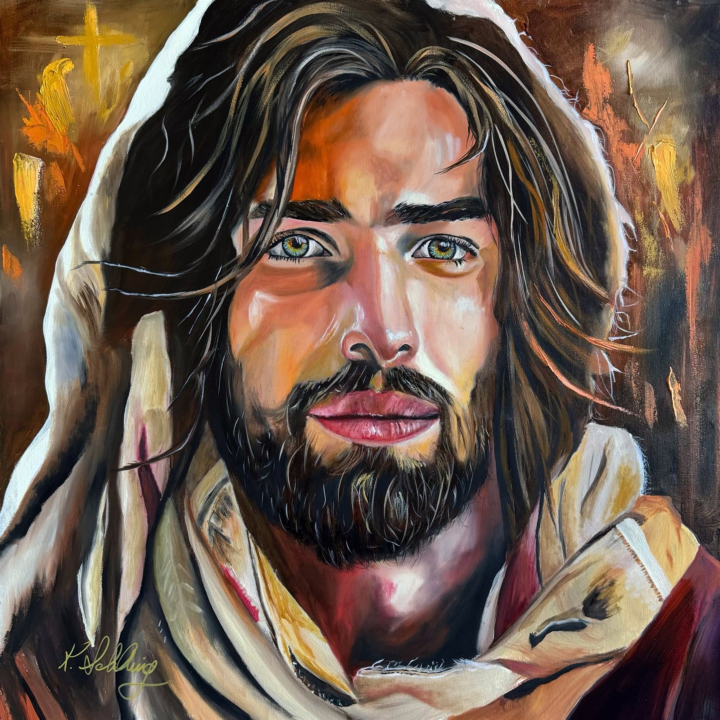 Luminous Savior, Acrylic Blocks