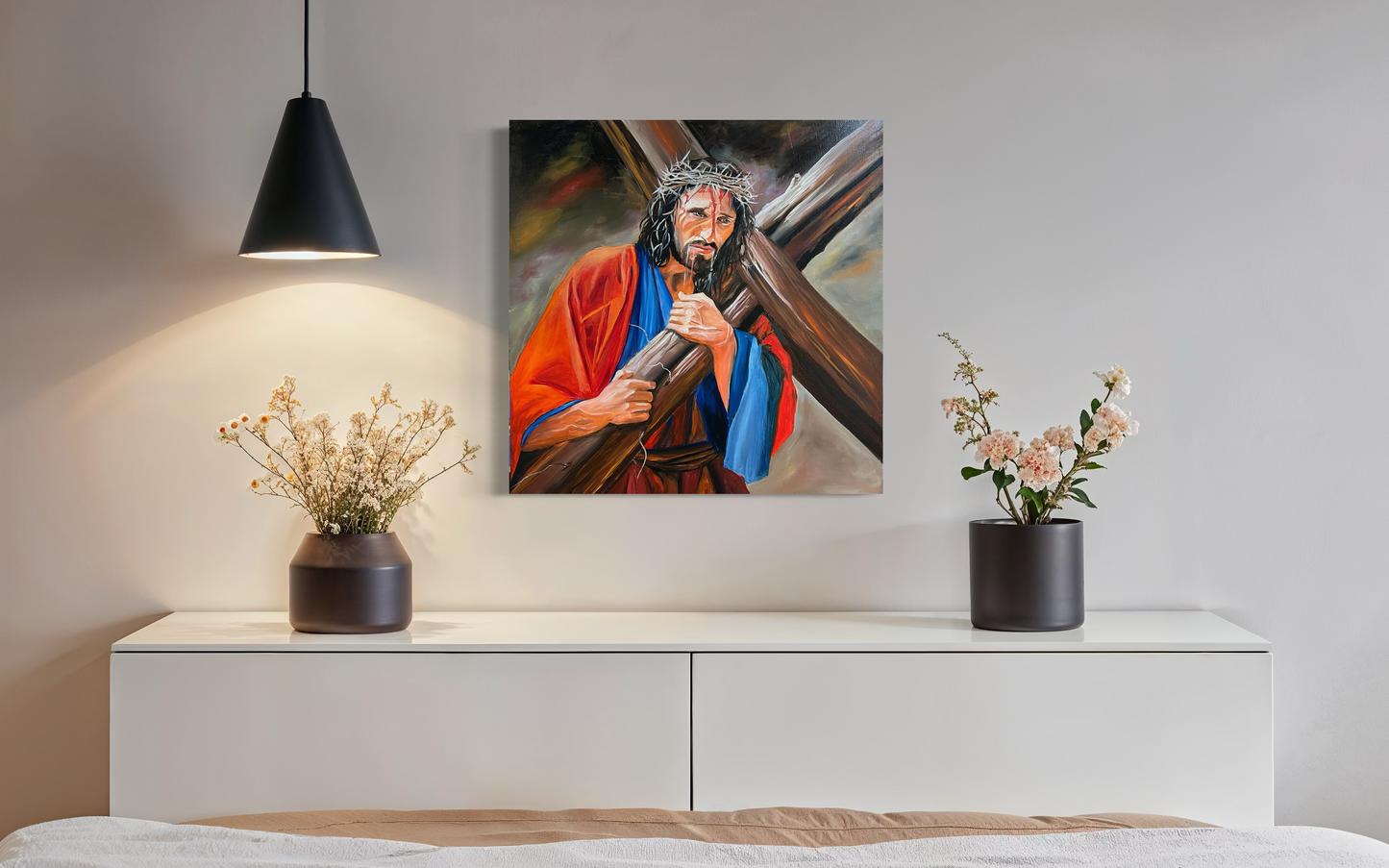 Echoes of Christ's Burden
