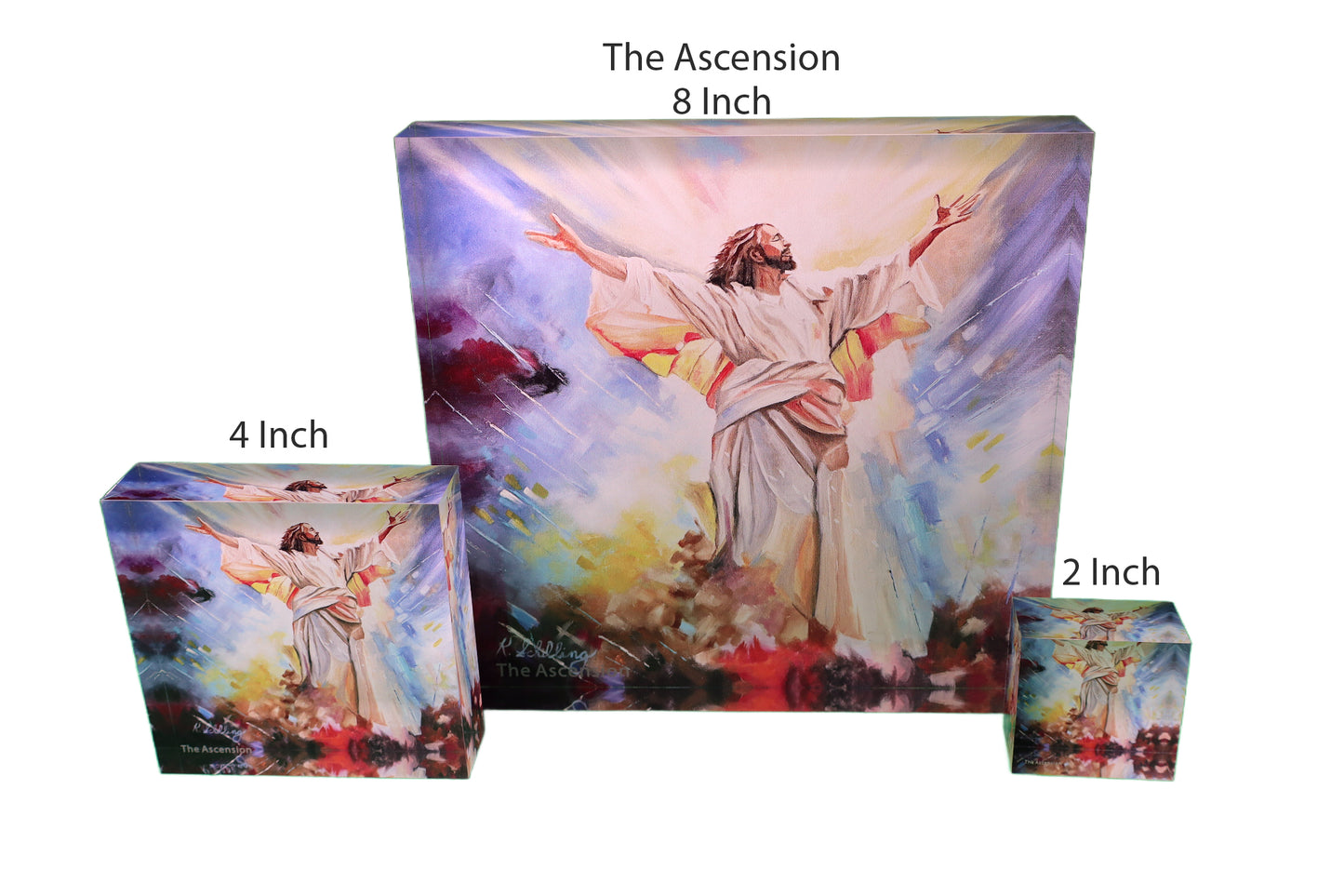 The Acesnsion, Acrylic Blocks