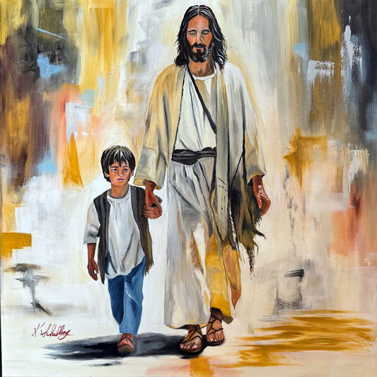 Walking with the Shepherd, Acrylic Blocks