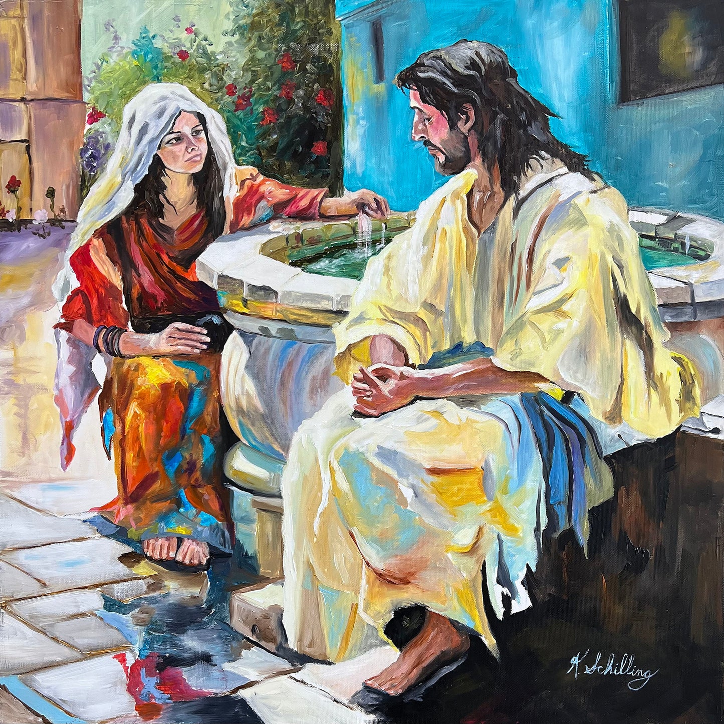 The Woman at the Well, P010 High Strategy Wooden Puzzle